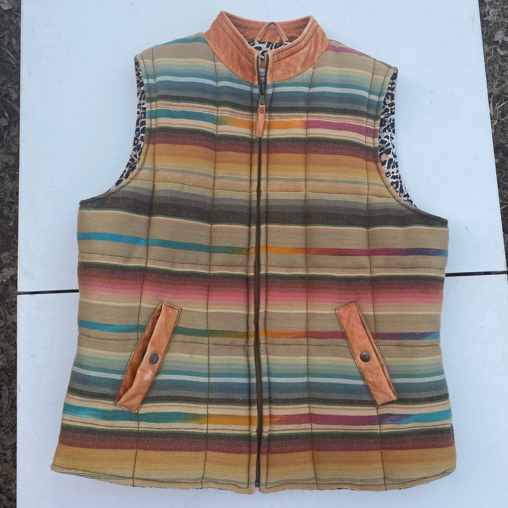 Tasha Polizzi serape vest